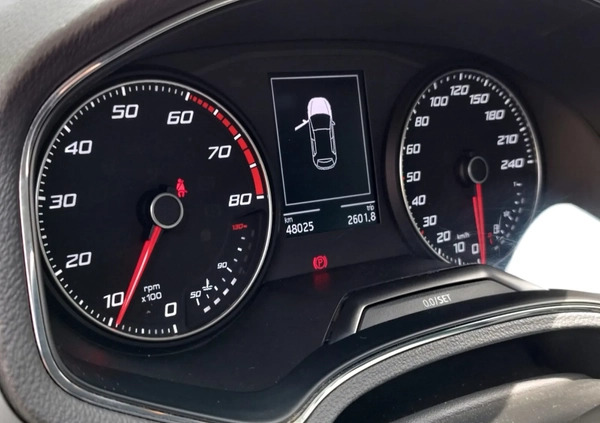 Seat Ibiza cena 49900 przebieg: 54000, rok produkcji 2017 z Sulejów małe 436